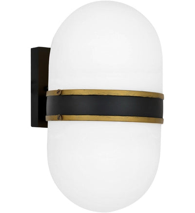 Crystorama - CAP-8504-MK-TG - Capsule 13.25" Outdoor Wall Sconce