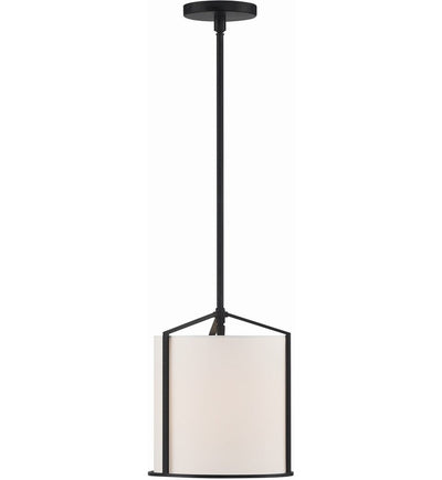 Crystorama - CAR-9201-BK - Carlyn 10" Pendant