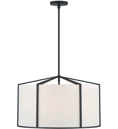 Crystorama - CAR-9206-BK - Carlyn 24" Pendant