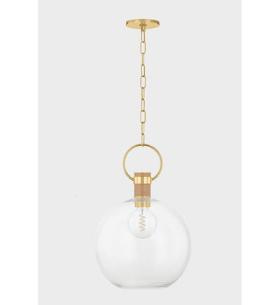 Mitzi - H933701S-AGB - Catrine 12" Pendant