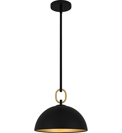 Quoizel - CEO1812MBK - Cleo 12" Pendant