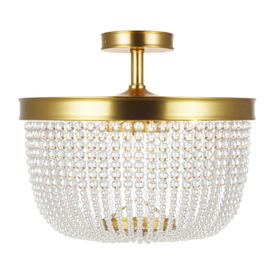 Visual Comfort Studio - CF1076BBS - Chapman & Myers - Summerhill 16" Semi Flush