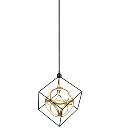 Kuzco - CH19220-BK/AN - Monza 24.375" Pendant