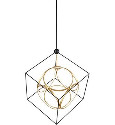 Kuzco - CH19234-BK/AN - Monza 39.375" Pendant