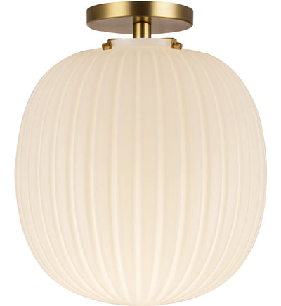 Alora Mood - Cherise 11.875" Semi-Flush Mount