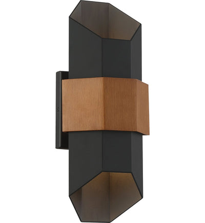 Quoizel - CHS8307MBK - Chasm 15.25" Outdoor Lantern