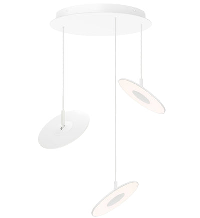 Pablo Designs - CIRC CHAN 16/3 WHT - Circa 31" Chandelier