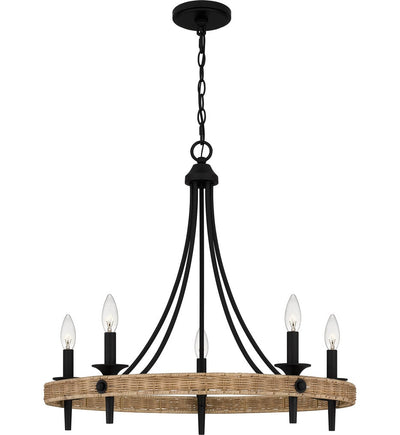 Quoizel - CNI5026MBK - Catania 26" Chandelier