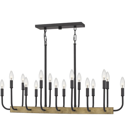 Quoizel - COD139MBK - Coda 39" Island Light