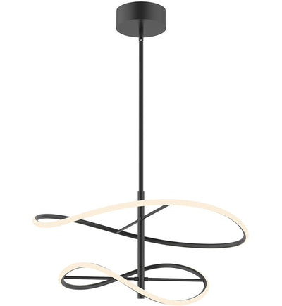 Kuzco - PD96424-BK - Collide 24.75" Pendant