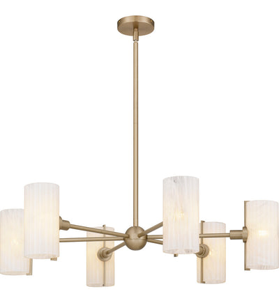 Quoizel - CRR5036BGD - Curran 36" Chandelier