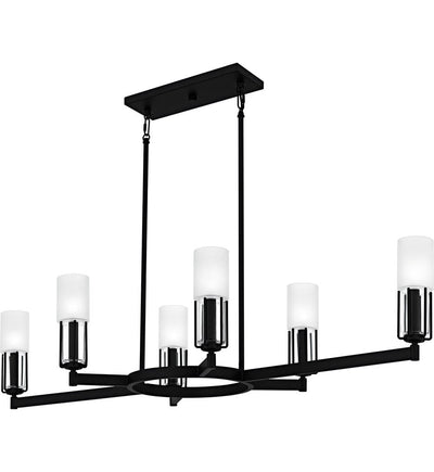 Quoizel - CRZ648MBK - Cruz 48" Island Light