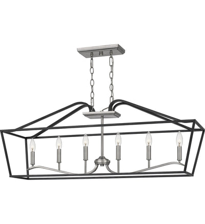 Quoizel - CTA642MBK - Catalina 42" Island Light