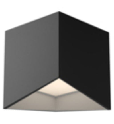 Kuzco - FM31205-BK/WH - Cubix 5.625" Flush Mount