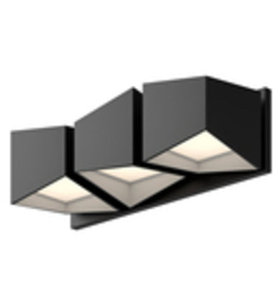 Kuzco - VL31218-BK/WH - Cubix 18.125" Bath Vanity Light