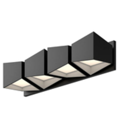 Kuzco - VL31224-BK/WH - Cubix 24.5" Bath Vanity Light