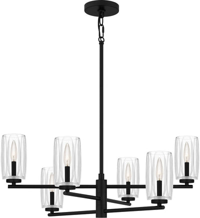 Quoizel - CUN5026MBK - Cunningham 26.75" Chandelier