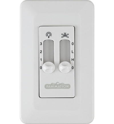 Fanimation - CW6WH - Wall Control Non-Reversing Fan Speed & Light