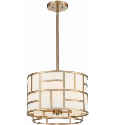 Crystorama - DAN-404-VG - Danielson 16.75" Chandelier