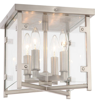 Crystorama - DAN-8793-BN - Danbury 10" Flush Mount