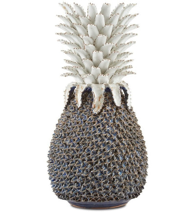 Currey & Company - Waikiki Blue Pineapple