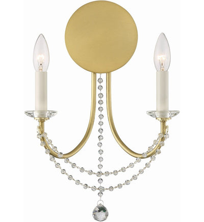 Crystorama - Delilah 16" Wall Sconce