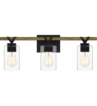 Quoizel - DEVN8624MBK - Devon Court 24" Bath Vanity Light