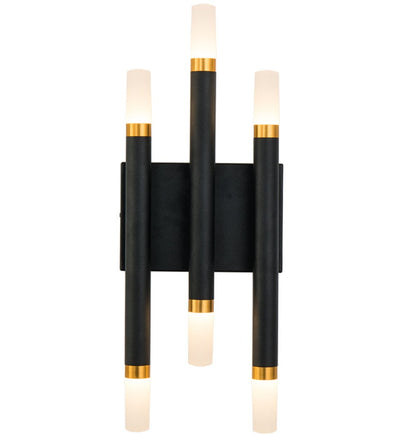 Kuzco - WS19707-BK - Draven 18.375" Wall Sconce