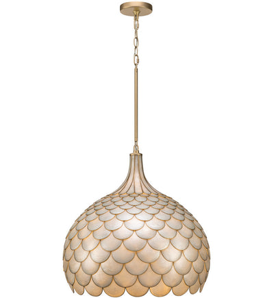 Crystorama - DRB-7005-SG - Darby 21-Inch Pendant