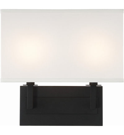 Crystorama - Durham 12.75" Wall Sconce