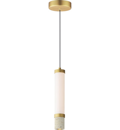 ET2 - E11051-01TVGLD - Travertine 2.5" Pendant