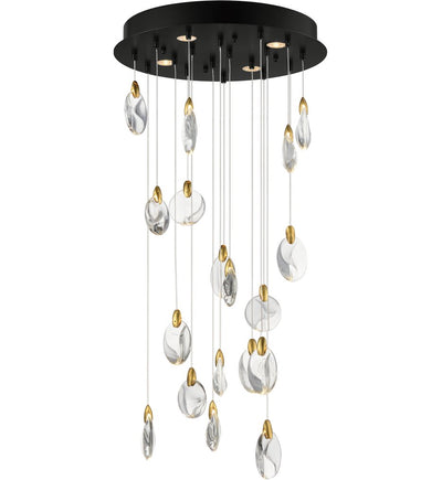 ET2 - E11079-122BKPG - Pebble 21.75" Pendant