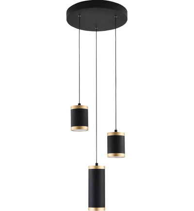 ET2 - E22943-BKGLD - Cuff 11.75" Pendant