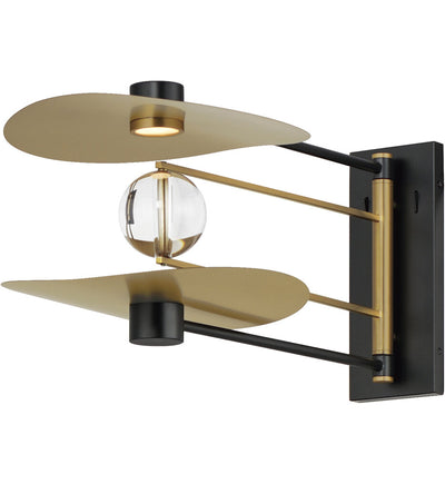 ET2 - E24072-BKNAB - Pearl 11.75" Wall Sconce