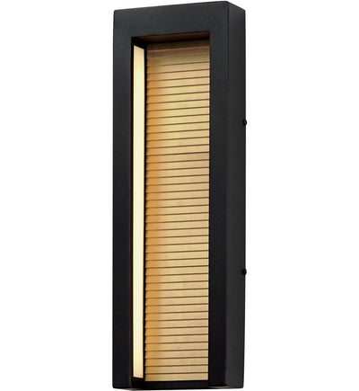 ET2 - E30106-BKGLD - Alcove 20" Outdoor Wall Sconce