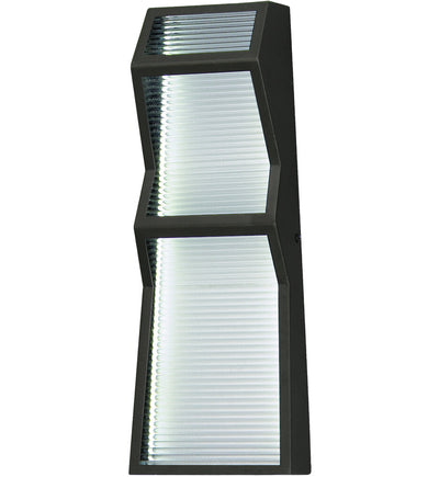 ET2 - E30123-144BK - Totem 16" Outdoor Wall Sconce