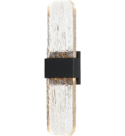 ET2 - E30136-24BK - Rune 19" Outdoor Wall Sconce