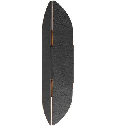 ET2 - E30144-BKAB - Tectonic 18" Outdoor Wall Sconce