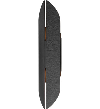 ET2 - E30146-BKAB - Tectonic 22" Outdoor Wall Sconce