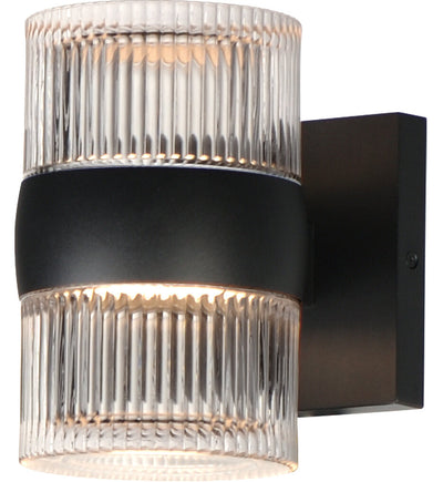 ET2 - E30166-144BK - Modular 7.75" Outdoor Wall Sconce