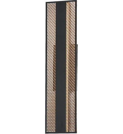 ET2 - E30292-ACPBK - Interlace 24" Outdoor Wall Sconce
