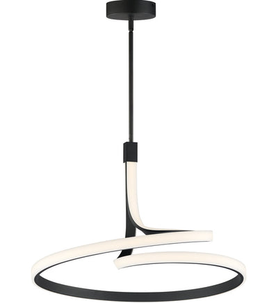ET2 - E30664-BK - Serpentine 25" Pendant
