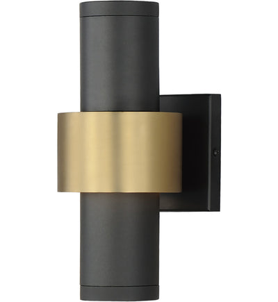 ET2 - E34754-BKGLD - Reveal Outdoor 12" Outdoor Wall Sconce