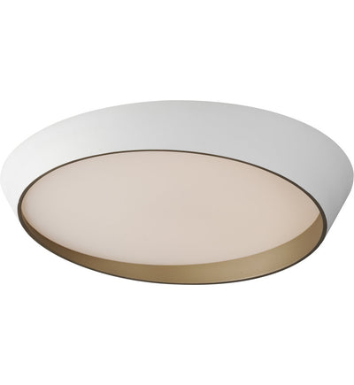 ET2 - E51034-WTGLD - Slant 31.5" Flush Mount