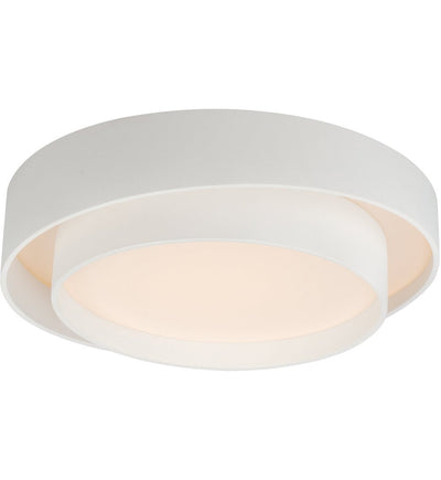 ET2 - E51042-WT - Ziggurat 19.75" Flush Mount