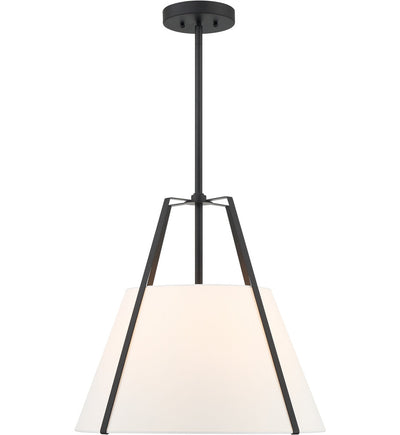 Crystorama - ED0241104BK - Everly 20-Inch Pendant