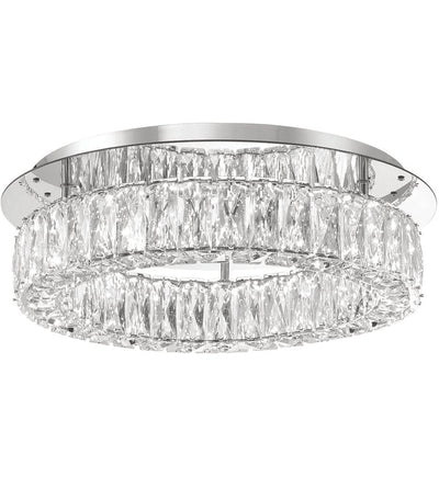 Crystorama - ED3551801CH - Kinsley 18" Flush Mount