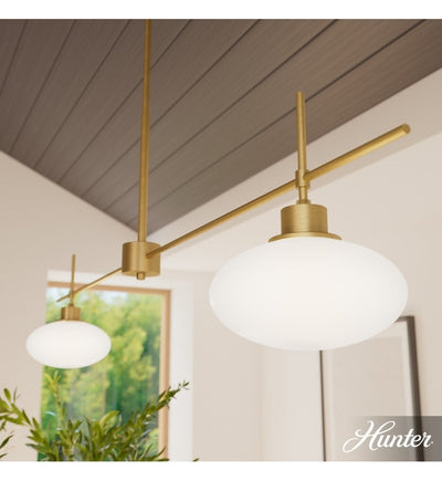Hunter - 13192 - Jasmine Roth Getty 52" Chandelier
