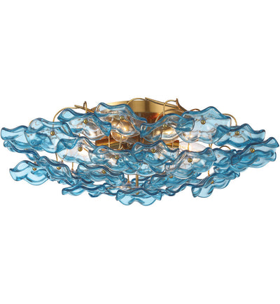Crystorama - Esme 22.5-Inch Semi-Flush Mount