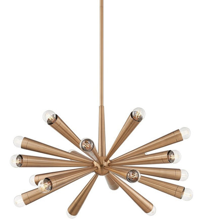 Troy Lighting - F1030-PBR - Keanu 30.25" Chandelier